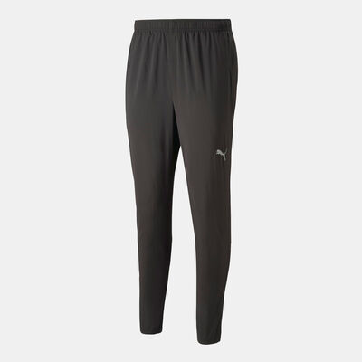 PUMA Men's Run Favourite Tapered Running Pants Black