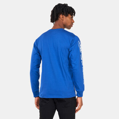 Vans Men's Hi Def Commercial T-Shirt Blue Vans Men's Hi Def Commercial T-Shirt Blue