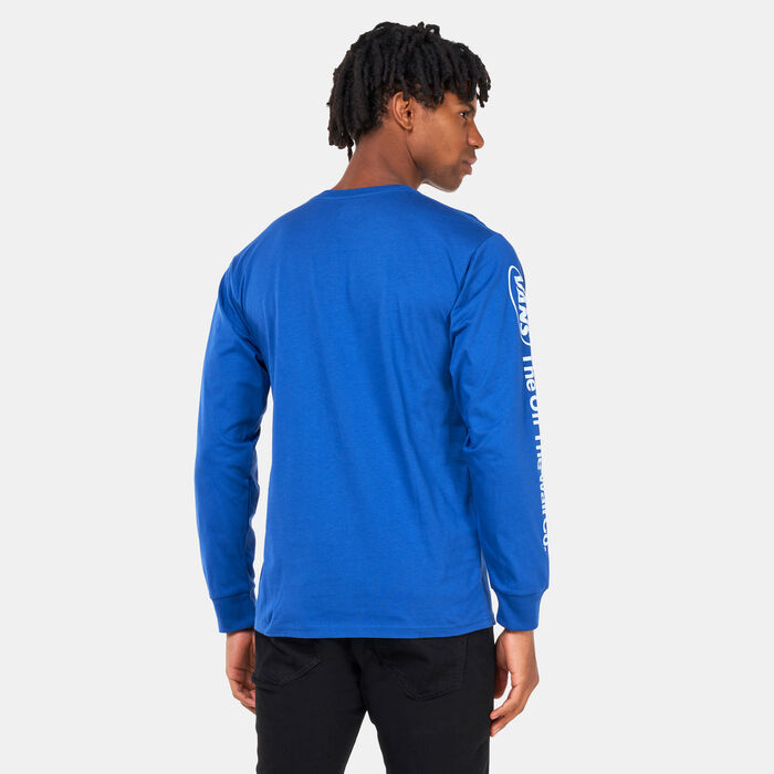 Vans Men's Hi Def Commercial T-Shirt Blue Vans Men's Hi Def Commercial T-Shirt Blue image number 1