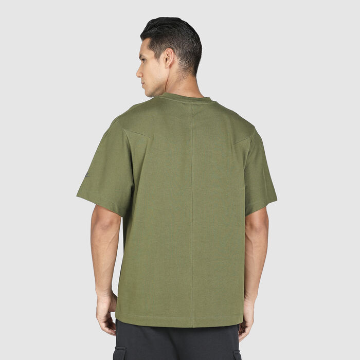 Nike Men's Sportswear Dri-FIT Tech Essentials T-Shirt Green Nike Men's Sportswear Dri-FIT Tech Essentials T-Shirt Green image number 1