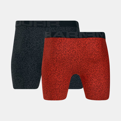 Under Armour Men's Tech™ 6-Inch Boxerjock® Boxers (2 Pack) Red