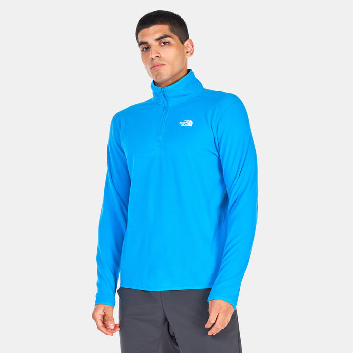 The North Face Men's 100 Glacier Sweatshirt Blue image number 0