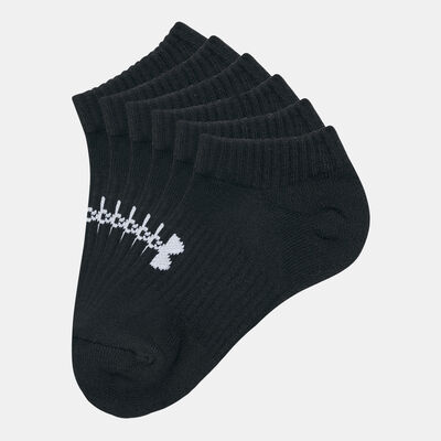 Under Armour Kids' UA Core NS Socks (3 pack) Black Under Armour Kids' UA Core NS Socks (3 pack) Black