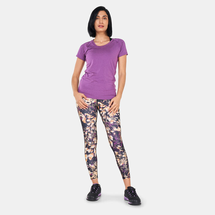 Columbia Women's Lodge™ Printed 7/8 Leggings Green Columbia Women's Lodge™ Printed 7/8 Leggings Green image number 2