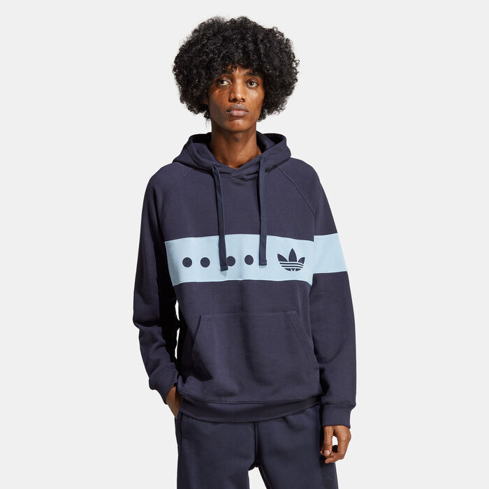 adidas Originals Men's RIFTA City Boy Hoodie Blue adidas Originals Men's RIFTA City Boy Hoodie Blue image number 0