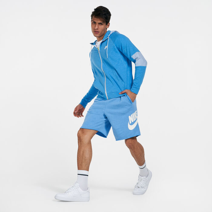 Nike Men's Sportswear Hoodie Blue image number 2