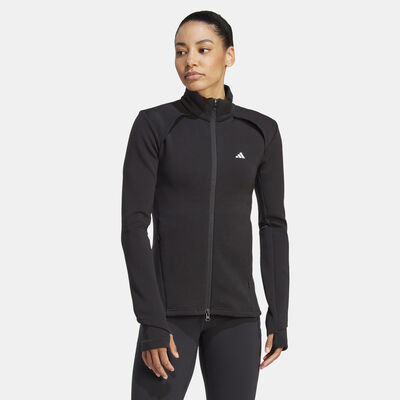 adidas Women's Training Cover Up Jacket Black
