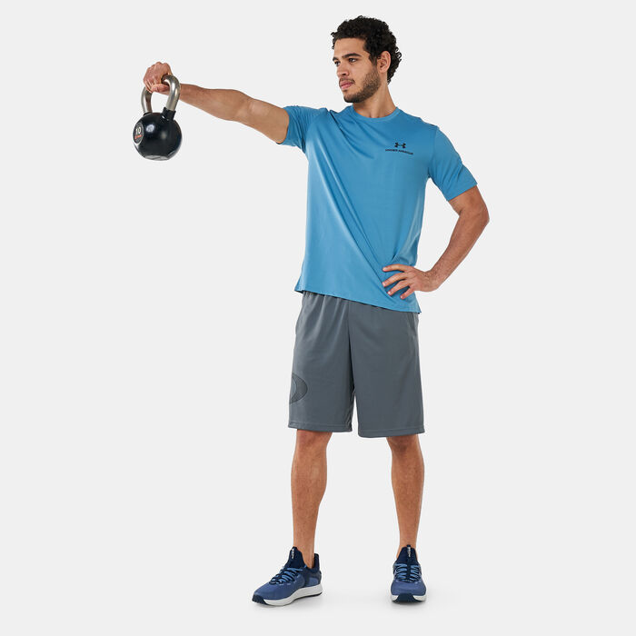 Under Armour Men's UA RUSH™ Energy T-Shirt Blue Under Armour Men's UA RUSH™ Energy T-Shirt Blue image number 2