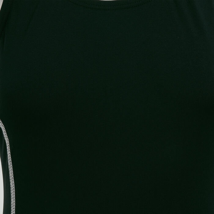 Nike Swim Women's Poly Solid Legsuit Black Nike Swim Women's Poly Solid Legsuit Black image number 3