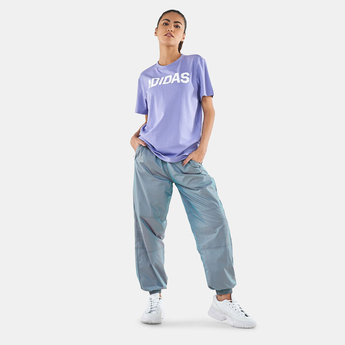 adidas Originals Women's Loose T-Shirt Purple adidas Originals Women's Loose T-Shirt Purple image number 2