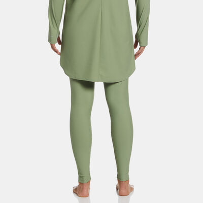 Nike Swim Women's Slim Fit Swimming Leggings Green Nike Swim Women's Slim Fit Swimming Leggings Green