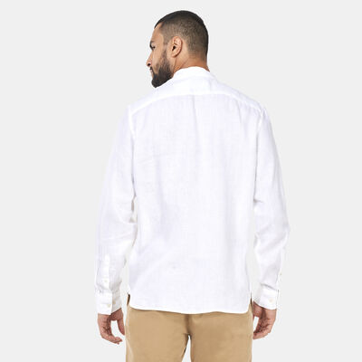 Timberland Men's Mill River Linen Shirt White