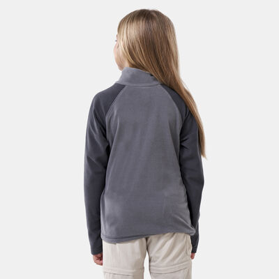 Columbia Kids' Glacial Fleece Half Zip Jacket (Older Kids) Grey