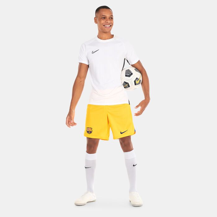 Nike Men's Barcelona Stadium Fourth Dri-FIT Football Shorts - 2022/23 yellow image number 2