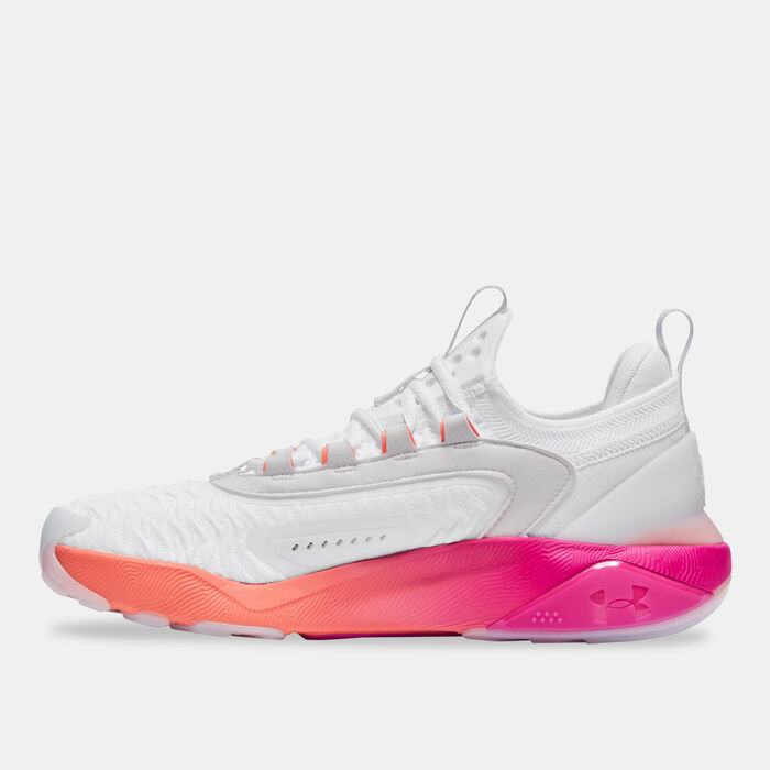 Under Armour Men's Project Rock 7 Training Shoes White Under Armour Men's Project Rock 7 Training Shoes White image number 2