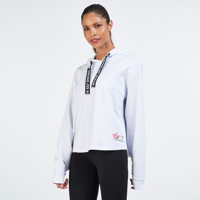 EA7 Emporio Armani Women's Sweatshirt White image number 0