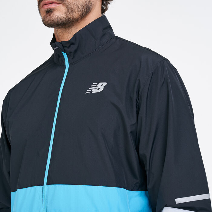 New Balance Men's Accelerate Jacket Black image number 3