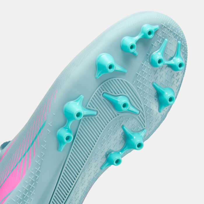 Nike Kids' Mercurial Superfly 10 Academy Artificial Grass Football Shoes Green image number 6