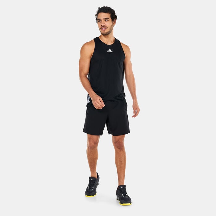 adidas Men's AEROREADY HIIT Graphic Training Tank Top adidas Men's AEROREADY HIIT Graphic Training Tank Top image number 2