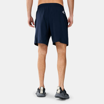 adidas Men's AEROREADY Essentials Chelsea Linear Logo Shorts Grey