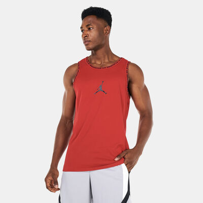 Jordan Men's Dri-FIT Sport Graphic Tank Top Red