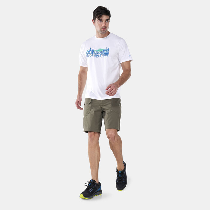 Columbia Men's Washed Out™ Cargo Shorts Green Columbia Men's Washed Out™ Cargo Shorts Green image number 2