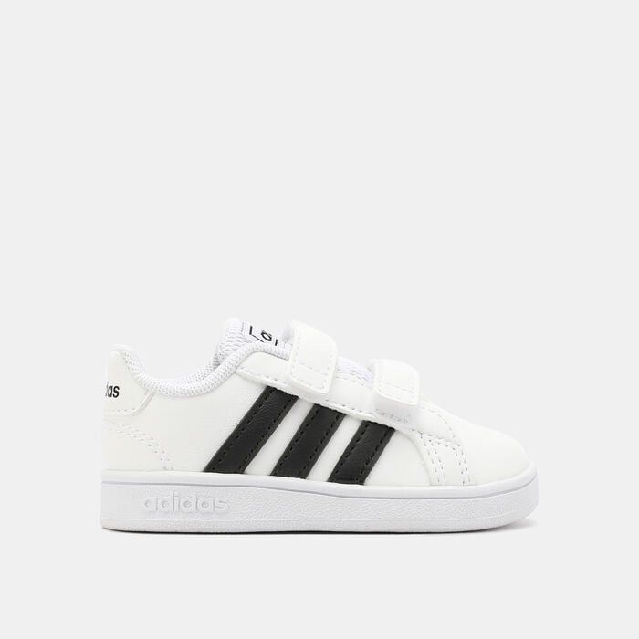 adidas Kids' Grand Court Shoe (Baby and Toddler) White adidas Kids' Grand Court Shoe (Baby and Toddler) White image number 1