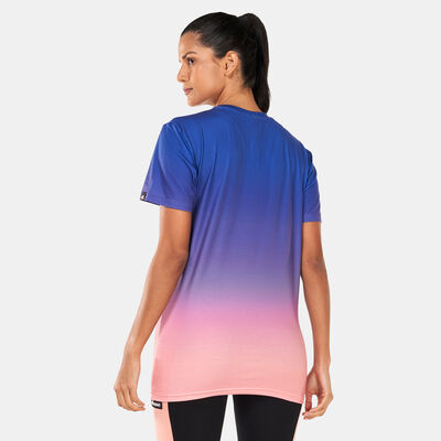 ellesse Women's Sunwave Fade T-Shirt Multi