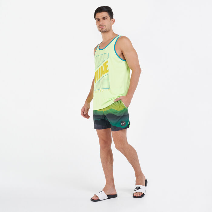 Nike Swim Men's Swim Dri-FIT Tank Top yellow Nike Swim Men's Swim Dri-FIT Tank Top yellow image number 2
