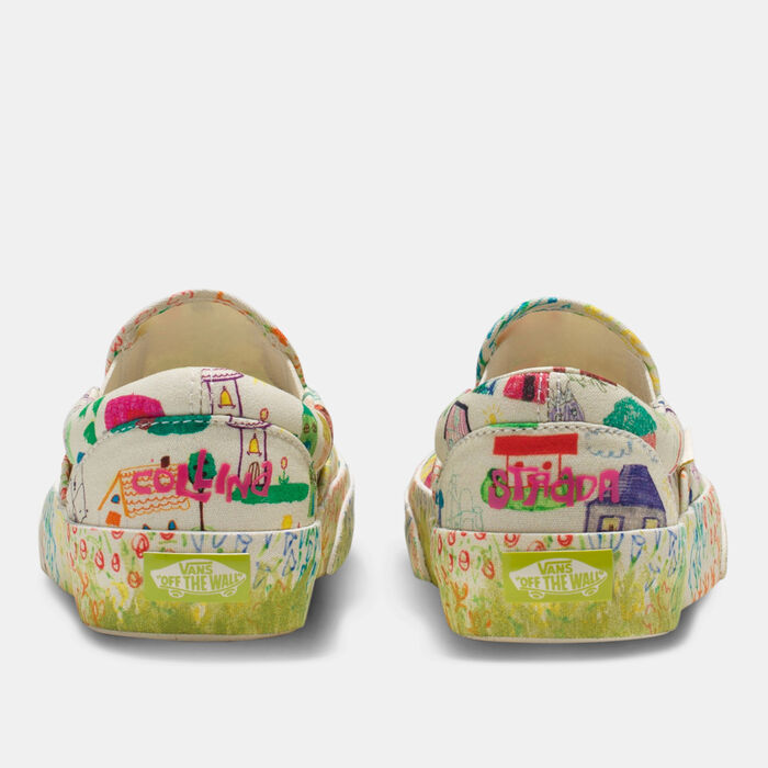 Vans Women's Vault x Collina Strada Classic Slip-On Shoes Multi image number 2