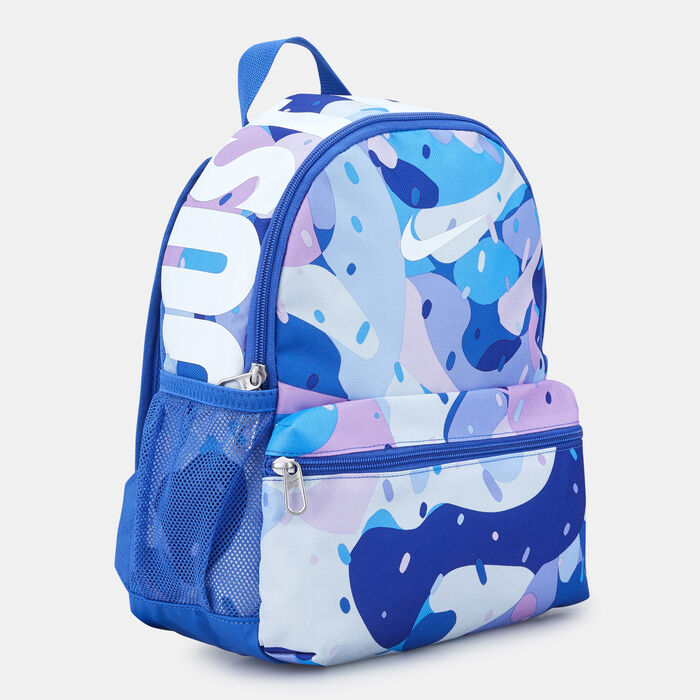 Nike Kids' Brasilia JDI Printed Mini Backpack (11L) Blue Nike Kids' Brasilia JDI Printed Mini Backpack (11L) Blue image number 1
