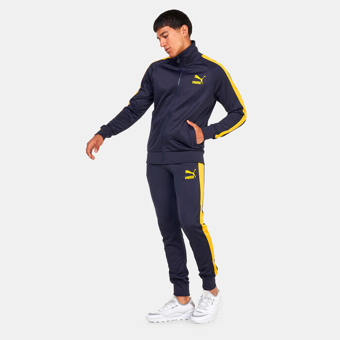 PUMA Men's Iconic T7 Trackpants Black PUMA Men's Iconic T7 Trackpants Black image number 2