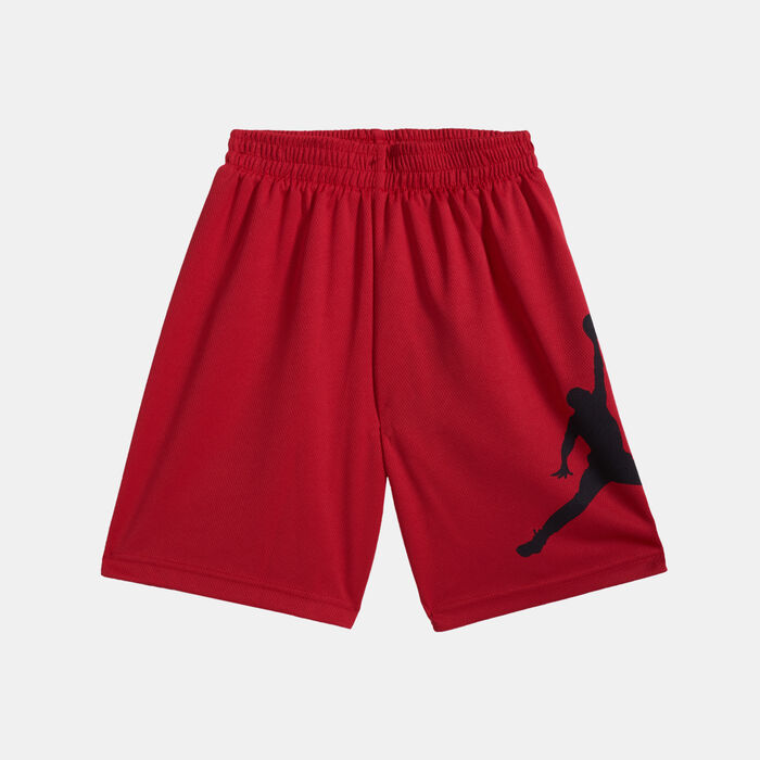 Jordan Kids' Jumpman Wrap Mesh Shorts Red Jordan Kids' Jumpman Wrap Mesh Shorts Red image number 0