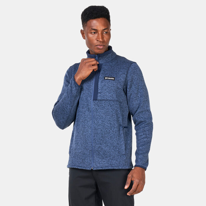 Columbia Men's Sweater Weather™ Full Zip Jacket Blue Columbia Men's Sweater Weather™ Full Zip Jacket Blue image number 0