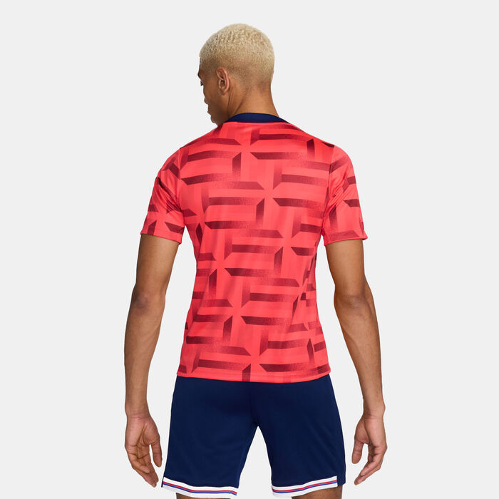 Nike Men's England Academy Pro Dri-FIT Pre-Match Football Top Red Nike Men's England Academy Pro Dri-FIT Pre-Match Football Top Red image number 1