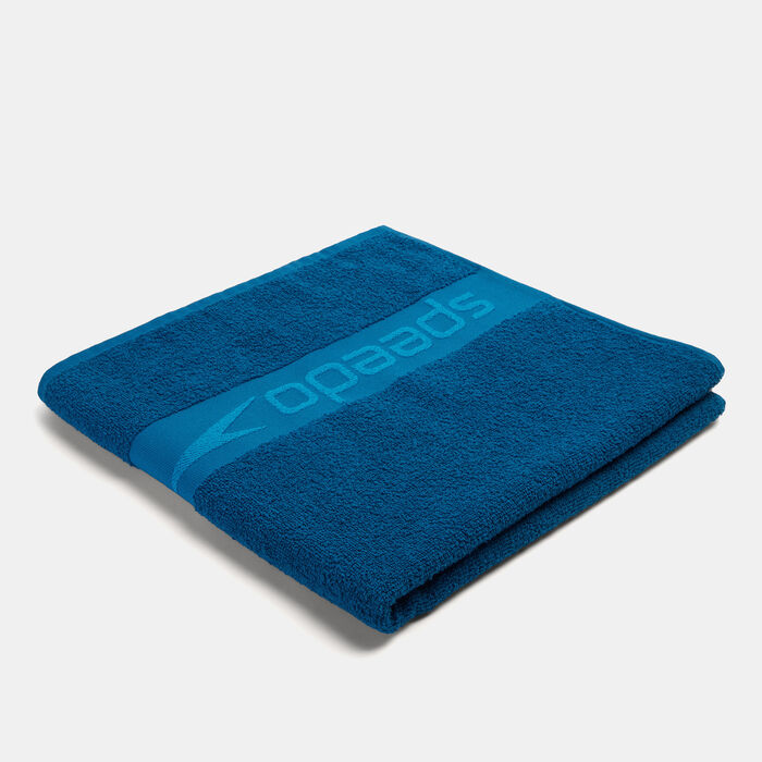 Speedo Speedo Border Towel Blue image number 1