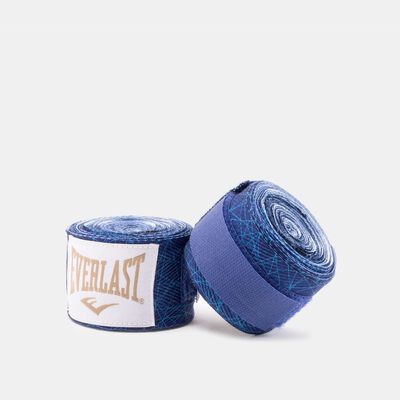 Everlast Printed Boxing Hand Wraps Blue Everlast Printed Boxing Hand Wraps Blue