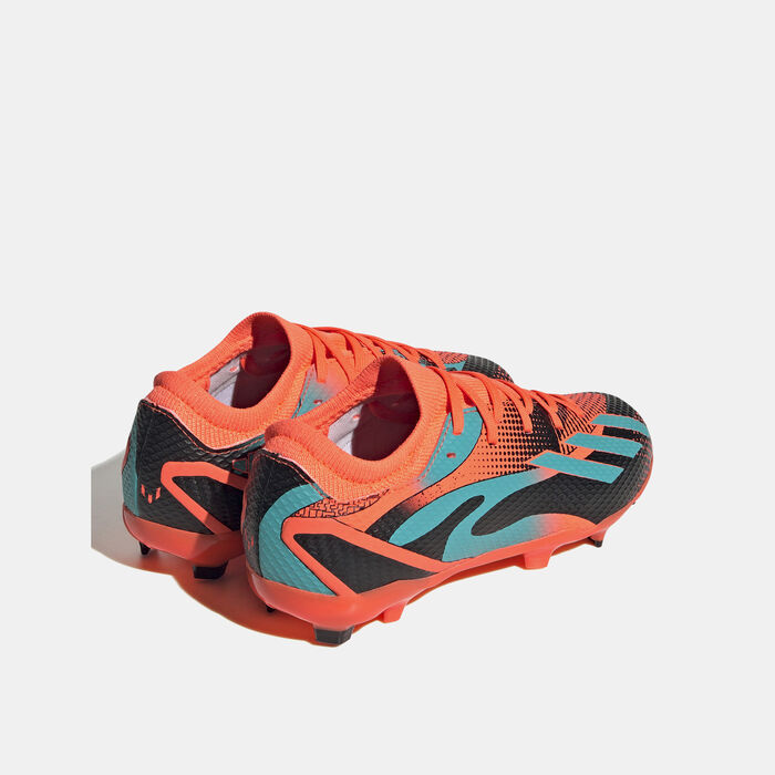 adidas Kids' X Speedportal Messi.3 Firm Ground Football Shoes (Younger and Older Kids) Orange adidas Kids' X Speedportal Messi.3 Firm Ground Football Shoes (Younger and Older Kids) Orange image number 2