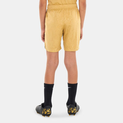 Nike Kids' F.C. Barcelona Dri-FIT Stadium Away Football Shorts - 2022/23 (Older Kids) Beige
