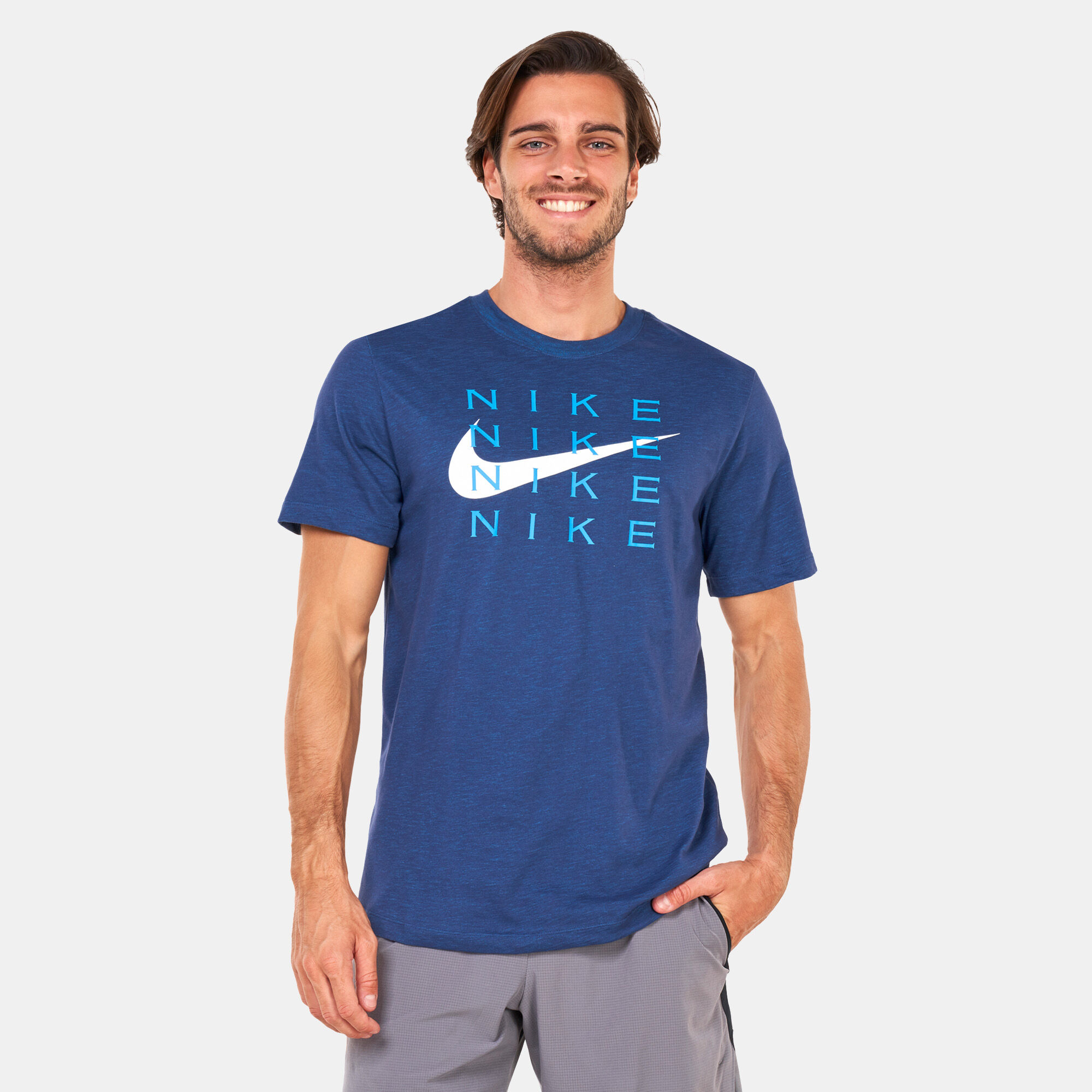 Nike light blue fury shirt sales