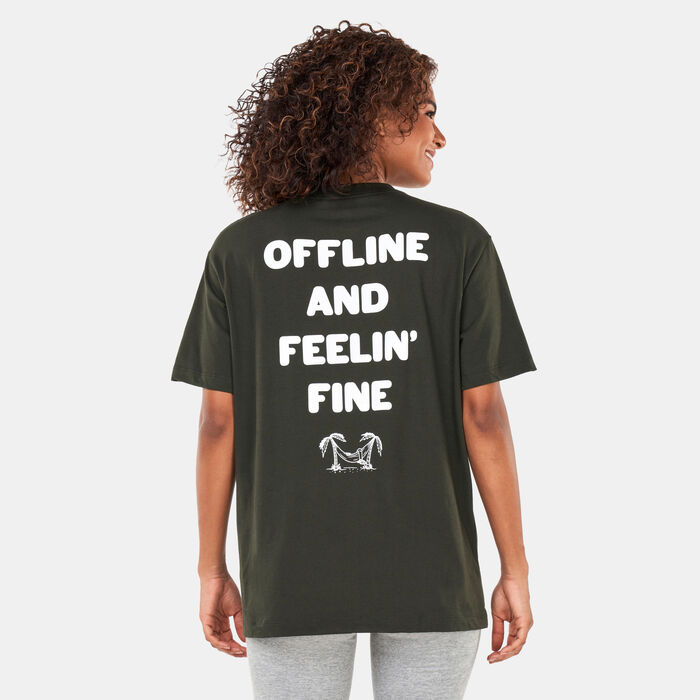 Nike Women's Sportswear T-Shirt Green Nike Women's Sportswear T-Shirt Green image number 1