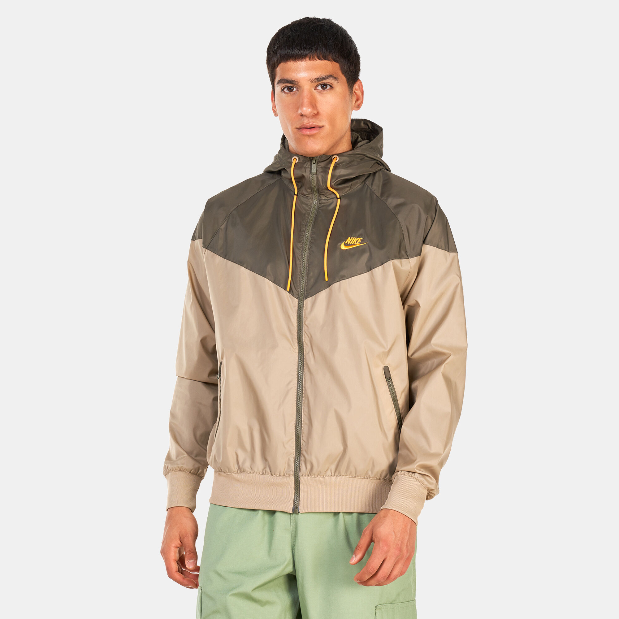 Men s Sportswear Windrunner Hooded Jacket Beige Nike in Qatar SSS