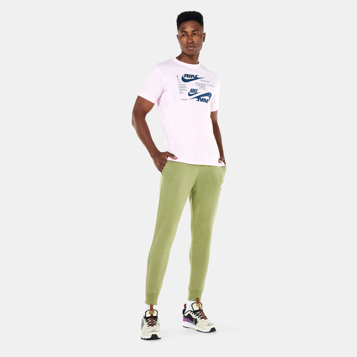 Nike Men's Sportswear Club T-Shirt Pink Nike Men's Sportswear Club T-Shirt Pink image number 2
