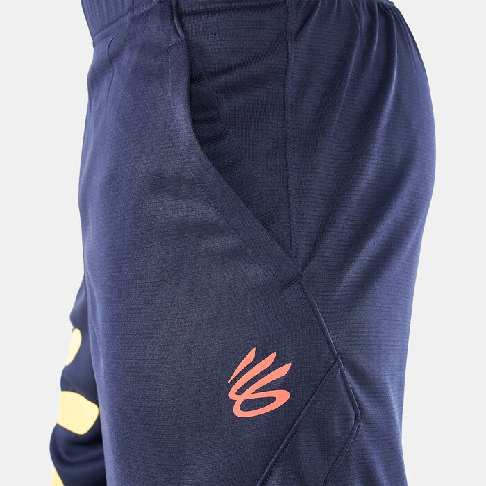 Under Armour Men's Curry Splash Shorts Blue image number 3