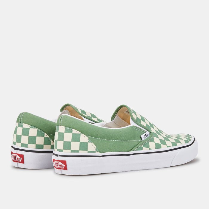 Vans Classic Slip-On Shoe Green Vans Classic Slip-On Shoe Green image number 2