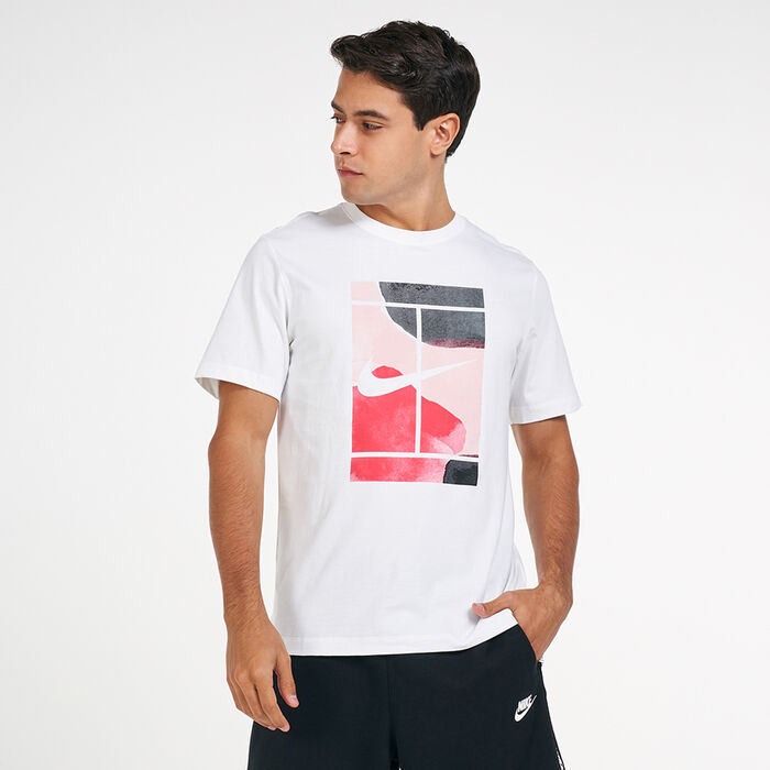 Nike Men's Court T-Shirt White Nike Men's Court T-Shirt White image number 0
