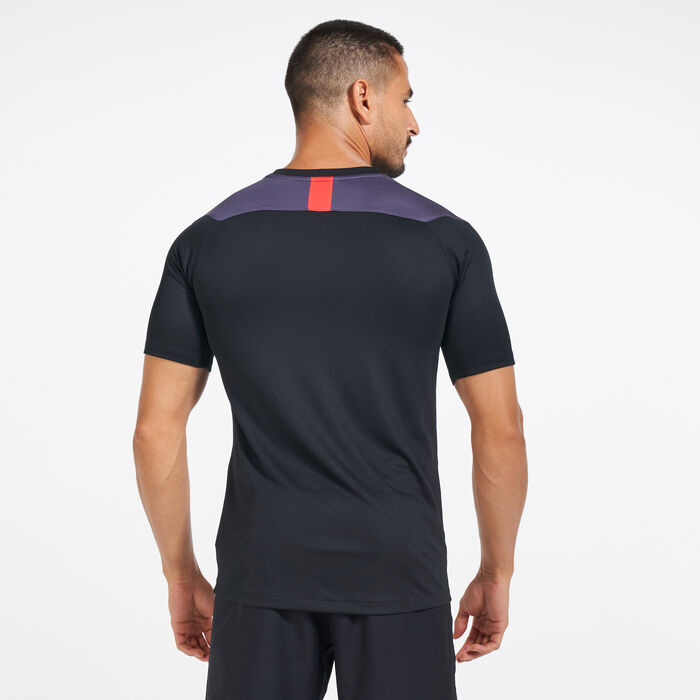 Nike Men's Dri-FIT Academy T-Shirt Black Nike Men's Dri-FIT Academy T-Shirt Black image number 1
