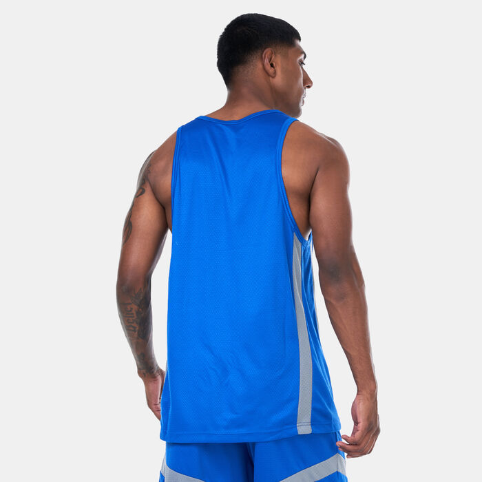 Nike Men's Icon Dri-FIT Basketball Jersey Blue Nike Men's Icon Dri-FIT Basketball Jersey Blue image number 1