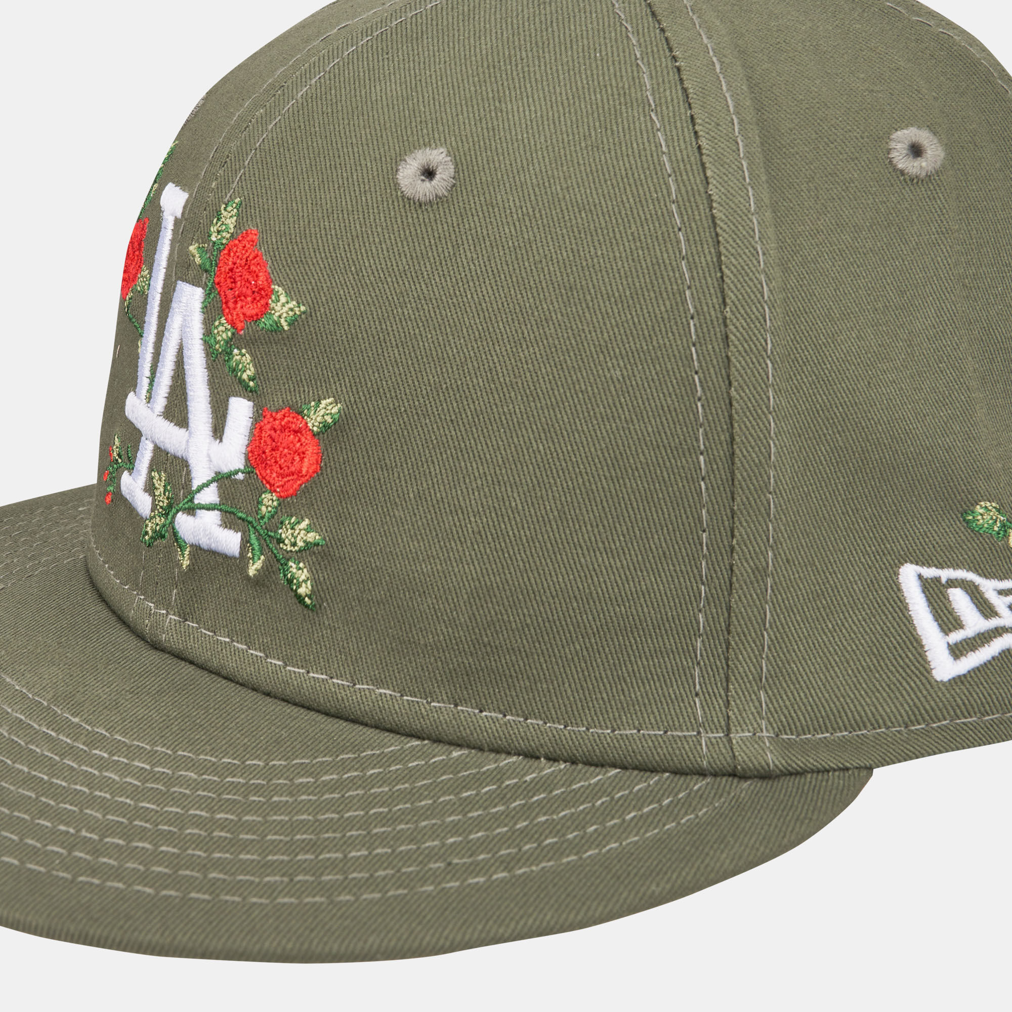 Dodgers flower hat best sale