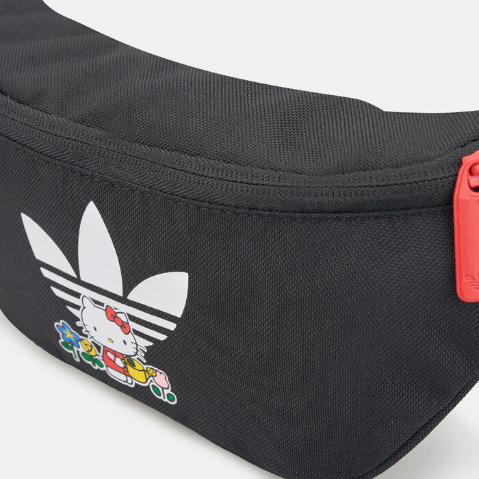 adidas Originals Kids' x Hello Kitty Waist Bag Black adidas Originals Kids' x Hello Kitty Waist Bag Black image number 3